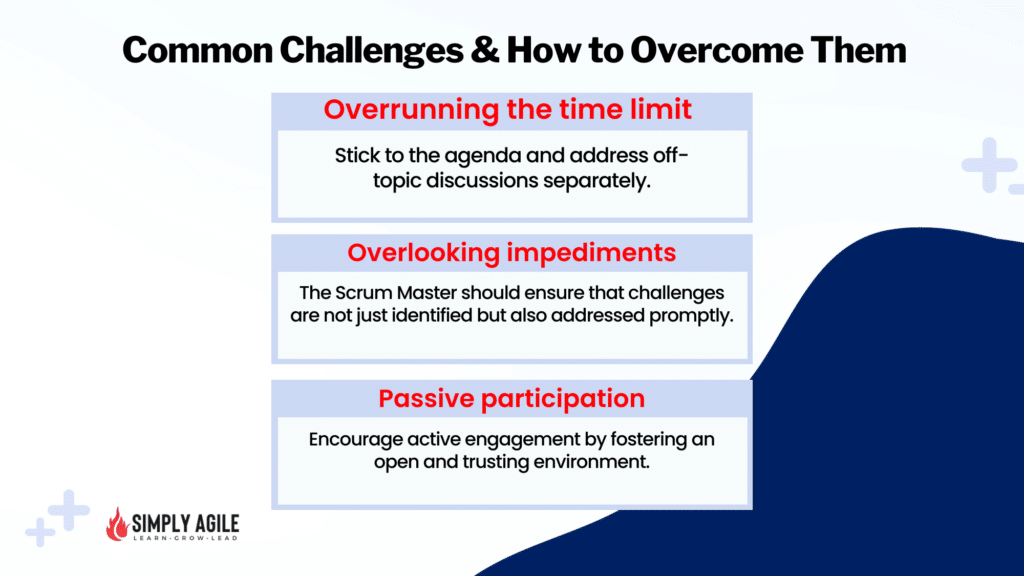 3 common challenges among scrum teams